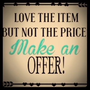 All offers welcome :)